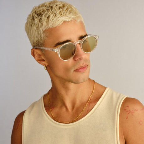 Le Specs Teen Spirit Deux LSP2452347 Clear/ Olive Mono