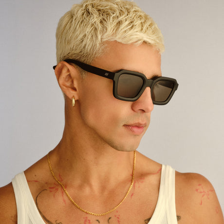Le Specs Impossible LSP2452377 Matte Black/ Khaki Mono