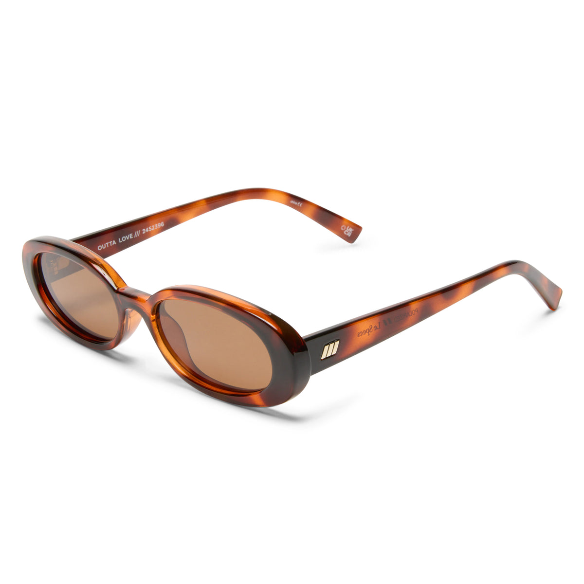 Le Specs Outta Love LSP2452396 Toffee Tort/ Light Brown Mono Polarized