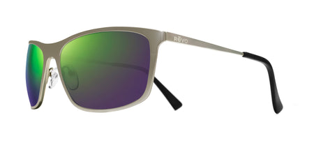 Revo Meridian Satin Gunmetal Evergreen Photo - Blue Star Eyewear