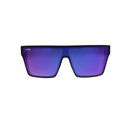 Oxide Nova Matt Black - Purple Mirror - Blue Star Eyewear