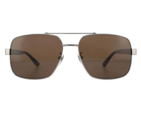 Gucci - GG0529S 002 RUTHENIUM-CRYSTAL BROWN