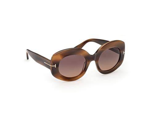 Tom Ford FT1346/S5155T Coloured Havana/ Gradient Bordeaux