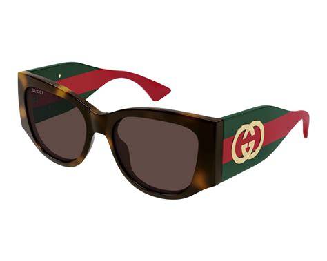 Gucci GG2115S002 HAVANA-GREEN-BROWN