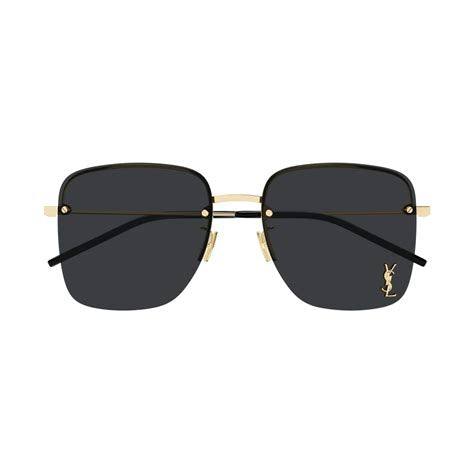 Saint Laurent SL312M013 GOLD/ BLACK Smart Fit