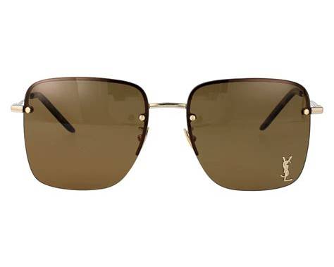 Saint Laurent SL312M006 GOLD / BROWN