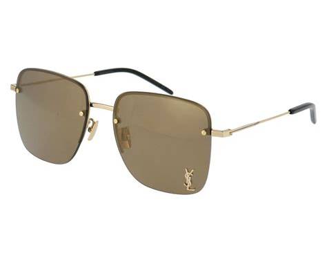 Saint Laurent SL312M006 GOLD / BROWN