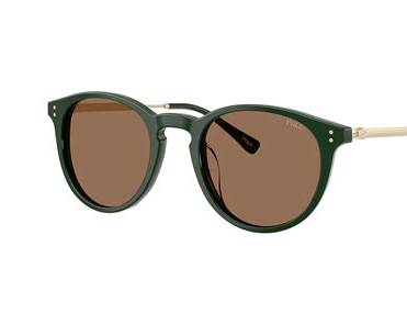 Polo Ralph Lauren 0PH4239U61407350 Solid Green/ Dark Brown