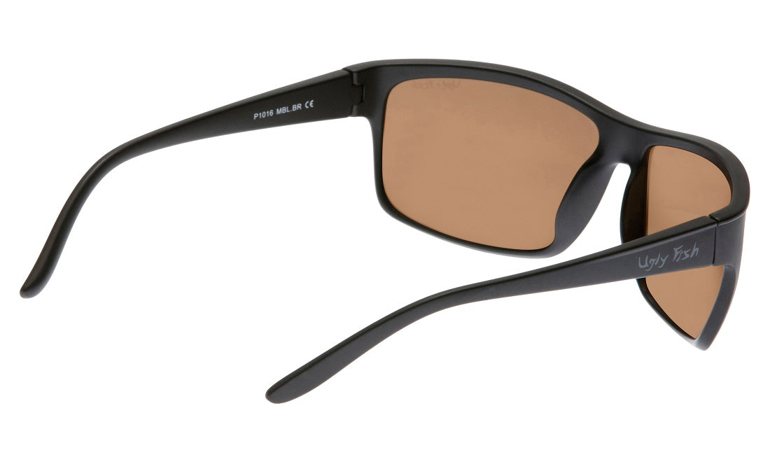 Ugly Fish Basic Polarised P1016 MBL.BR Matt Black Frame/ Brown Lens - Blue Star Eyewear