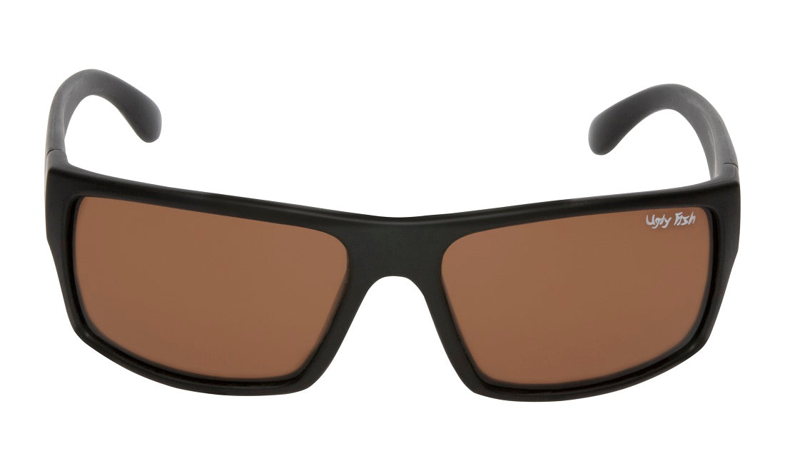 Ugly Fish Basic Polarised P1202 MBL.BR Matt Black Frame/ Brown Lens - Blue Star Eyewear