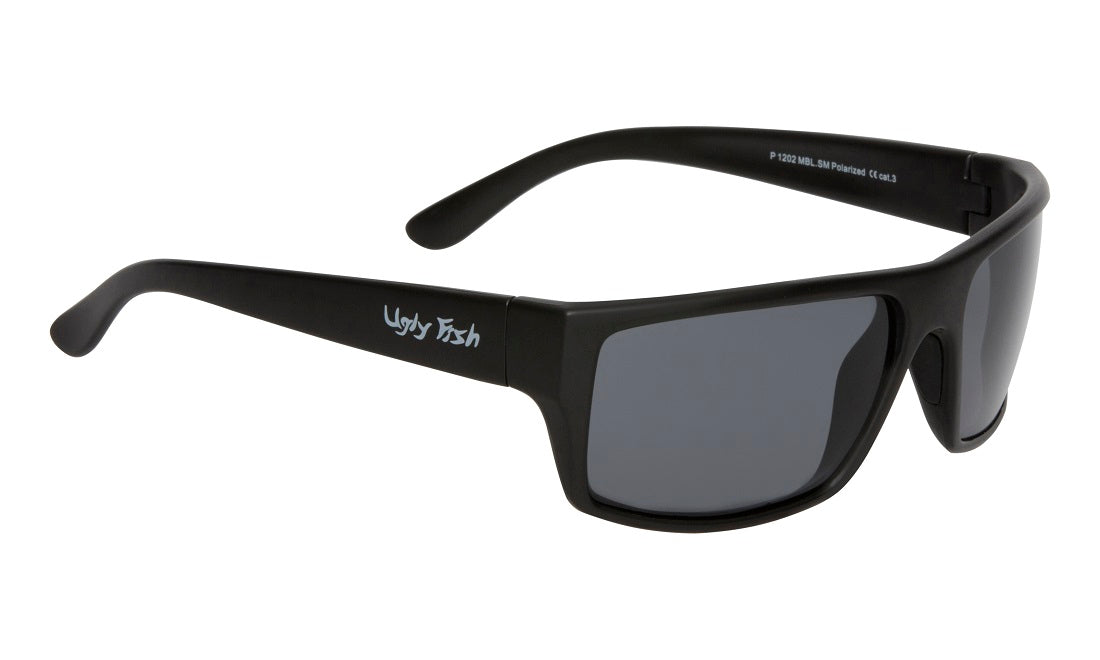 Ugly Fish Basic Polarised P1202 MBL.SM Matt Black Frame/ Smoke Lens - Blue Star Eyewear