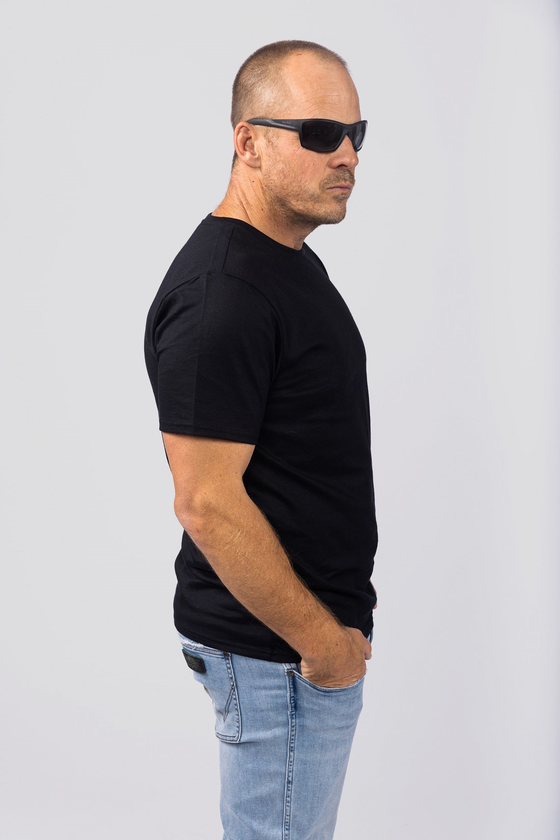Ugly Fish P1550 Matt Black Frame - Smoke Polarised Lens - Blue Star Eyewear