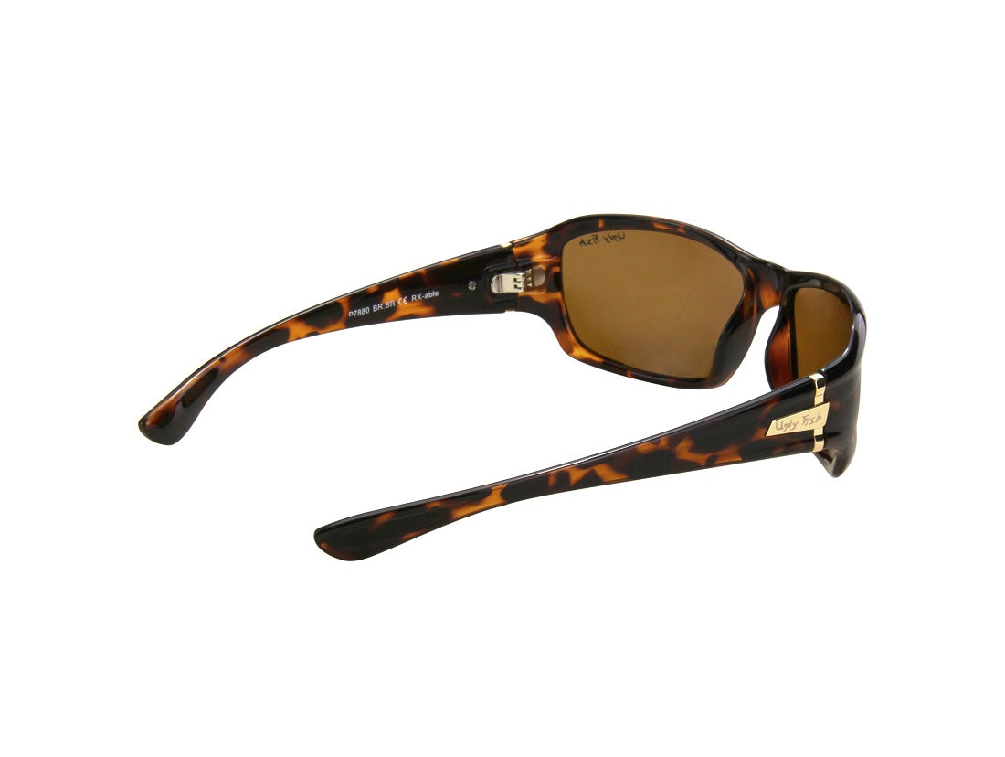 Ugly Fish TR-90 Polarised P7880 BR.BR Brown Frame/ Brown Lens - Blue Star Eyewear