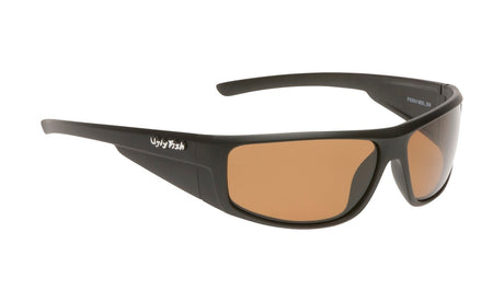 Ugly Fish TR-90 Polarised P8084 MBL.BR Matt Black Frame/ Brown Lens - Blue Star Eyewear
