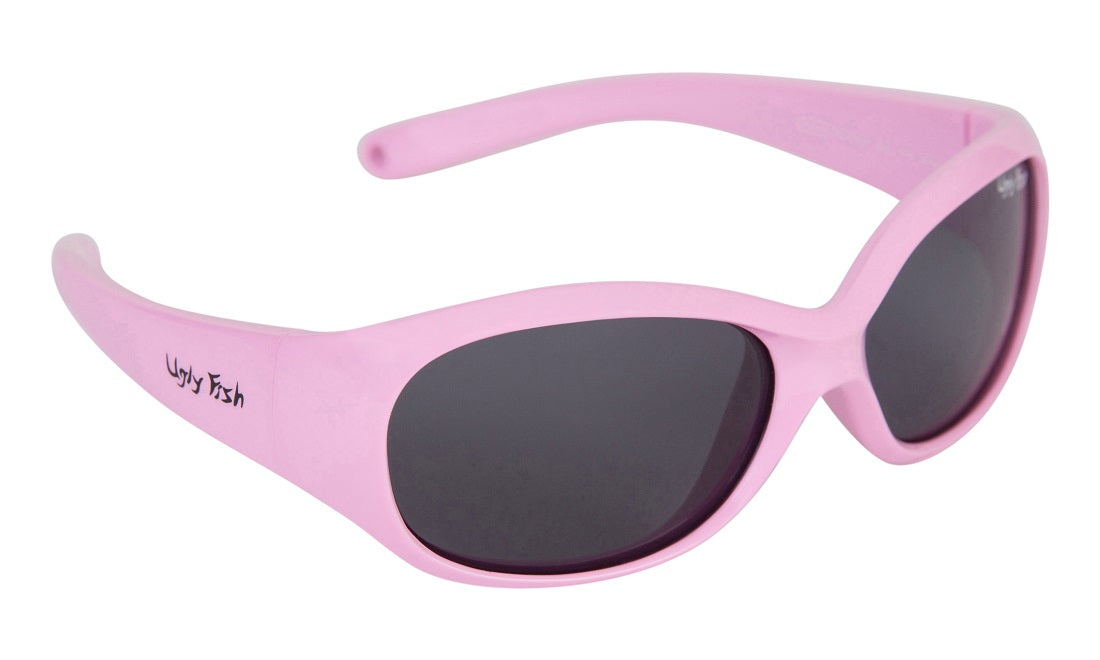 Ugly Fish Ankle Biters Polarised - PB001  P.SM Pink Frame/ Smoke Lens - Blue Star Eyewear