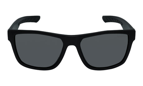 Ugly Fish PFN480 Recycled Fishing Net Polarised Sunglasses Matt Black Frame/ Smoke Lens - Blue Star Eyewear