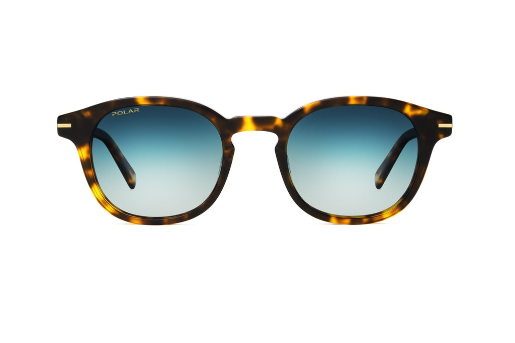 Polar Gold 123 428 Shiny Light Havana / Gradient Light Blue / 51 / Glass / Acetate