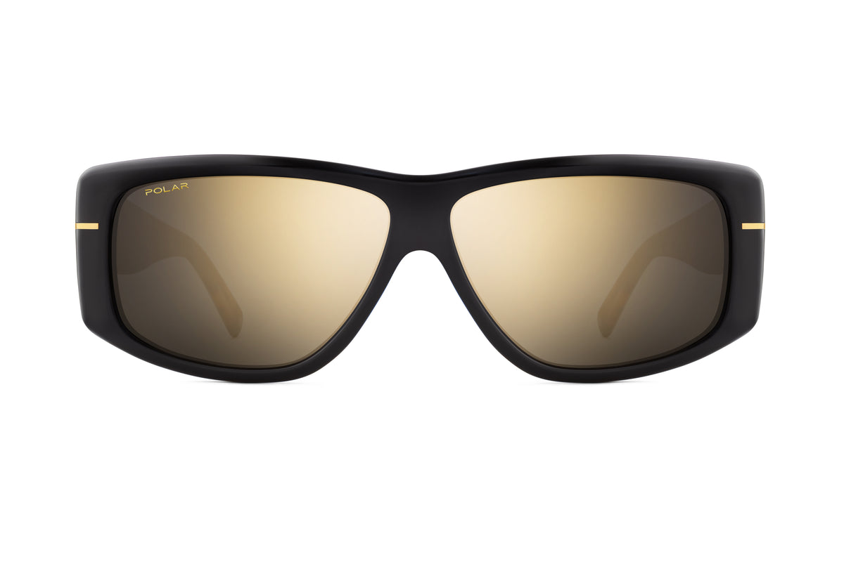 Polar PGOLDFLOW477 Black / Gold Lens