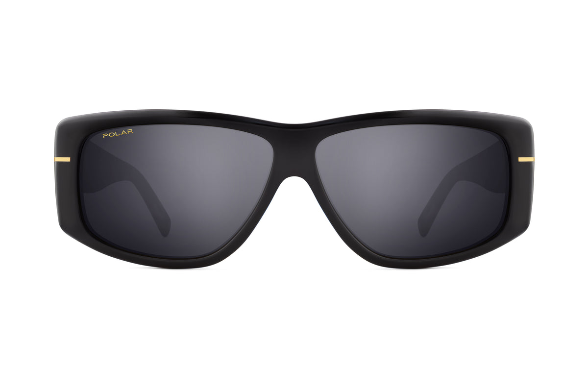 Polar PGOLDFLOW77 Black / Smoke Lens