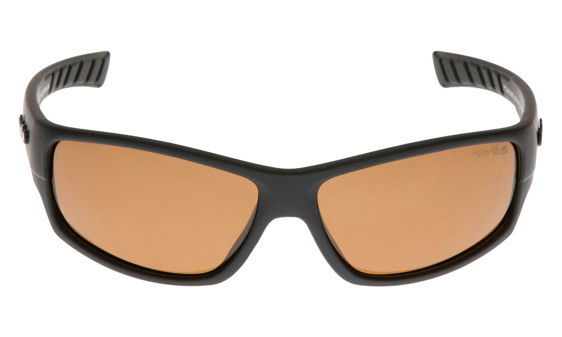 Ugly Fish TAC Polarised PT9400 MBL.BR+AR Matt Black Frame/ Brown Lens