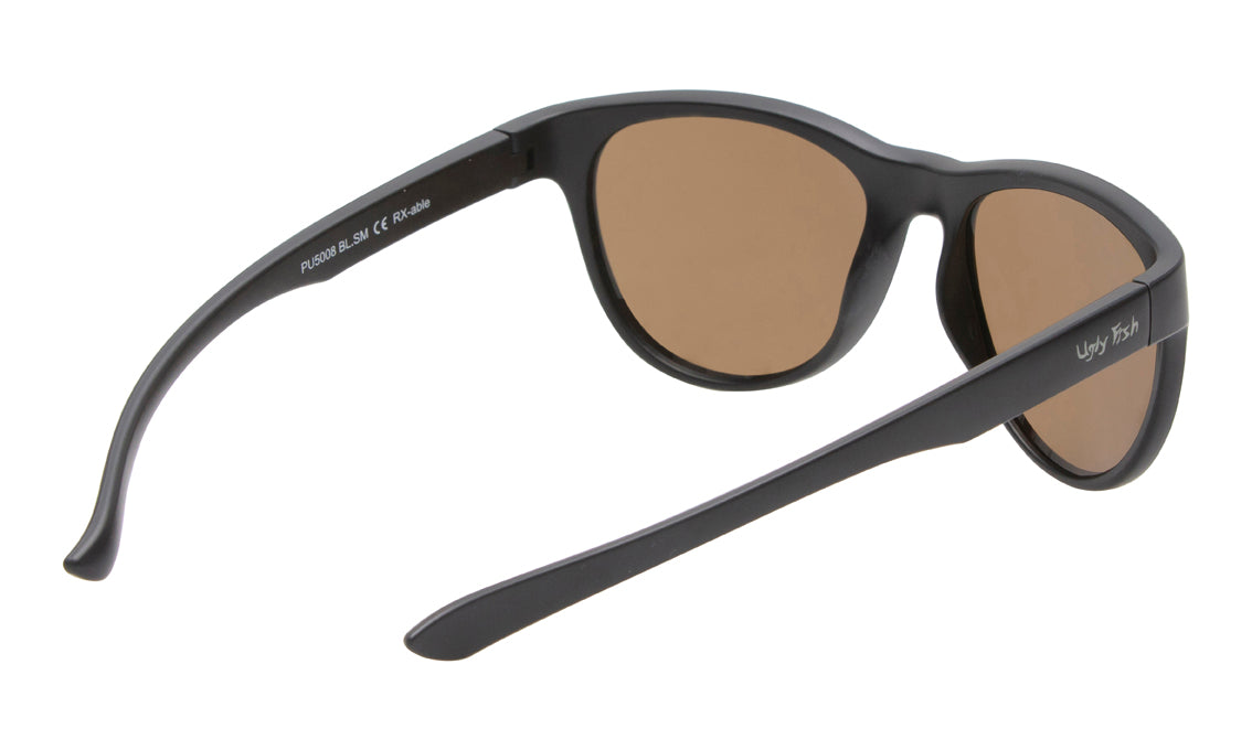 Ugly Fish TPEE Polarised PU5008 BL.BR Shiny Black Frame/ Brown Lens - Blue Star Eyewear