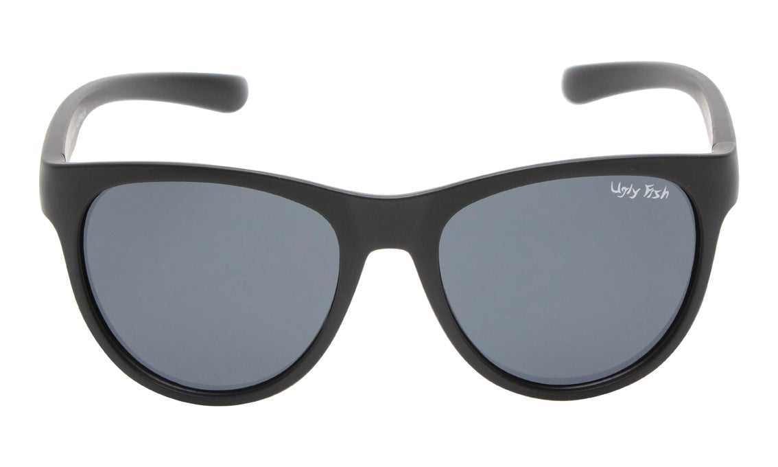 Ugly Fish TPEE Polarised PU5008 BL.SM Shiny Black Frame/ Smoke Lens - Blue Star Eyewear