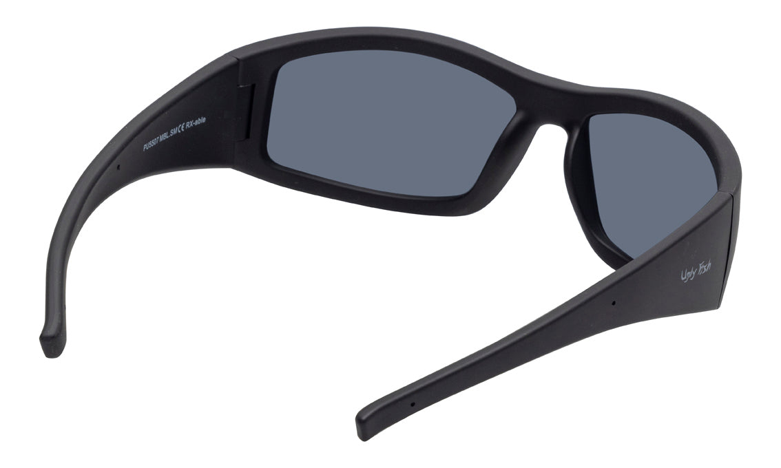 Ugly Fish TPEE Polarised PU5507 MBL.SM Matt Black Frame/ Smoke Lens - Blue Star Eyewear