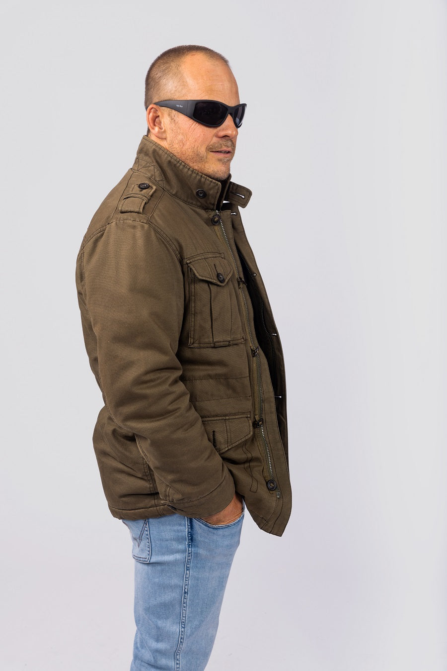 Ugly Fish TPEE Polarised PU5507 MBL.SM Matt Black Frame/ Smoke Lens - Blue Star Eyewear