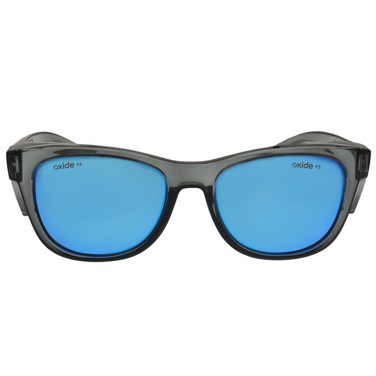 Oxide Quake Grey - Blue Mirror