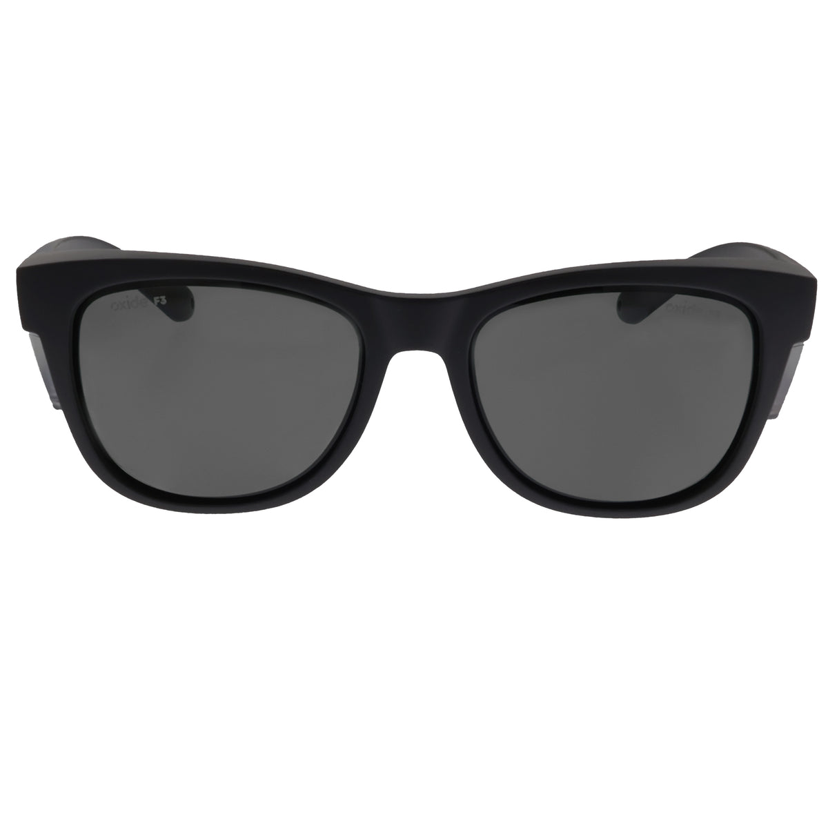 Oxide Quake Matt Black - Grey Mirror - Blue Star Eyewear