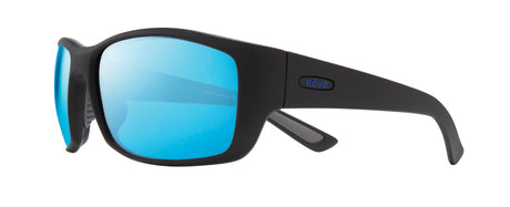 Revo Dexter Matte Black H2O Blue - Blue Star Eyewear