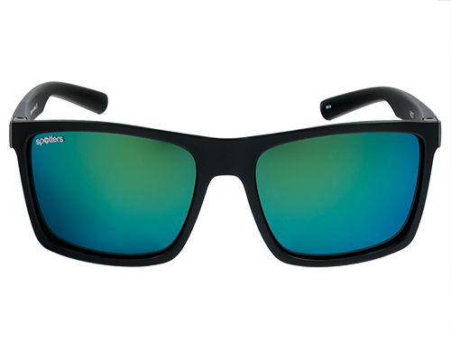 Spotters Riot Matt Black Nexus - Blue Star Eyewear