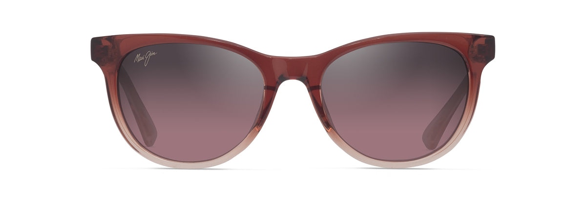 Maui Jim Lonomea RS588-04 Shiny Trans Red to Light Pink/ Maui Rose®