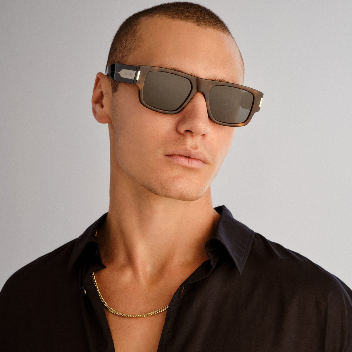Saint Laurent SL659002 Havana/ Black