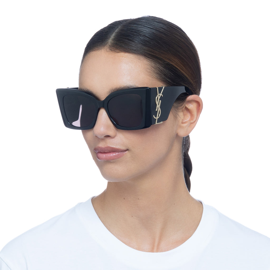 Saint Laurent SLM119BLAZE001 BLACK / BLACK