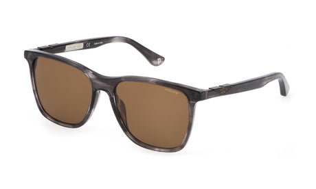 Sunglasses Police Pl872 01Ex Shiny Striped Grey 5617 145 3