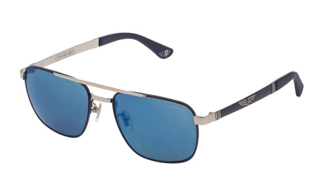 Sunglasses Police Pl890 F94B Silver / Matt Blue 5817 145 3