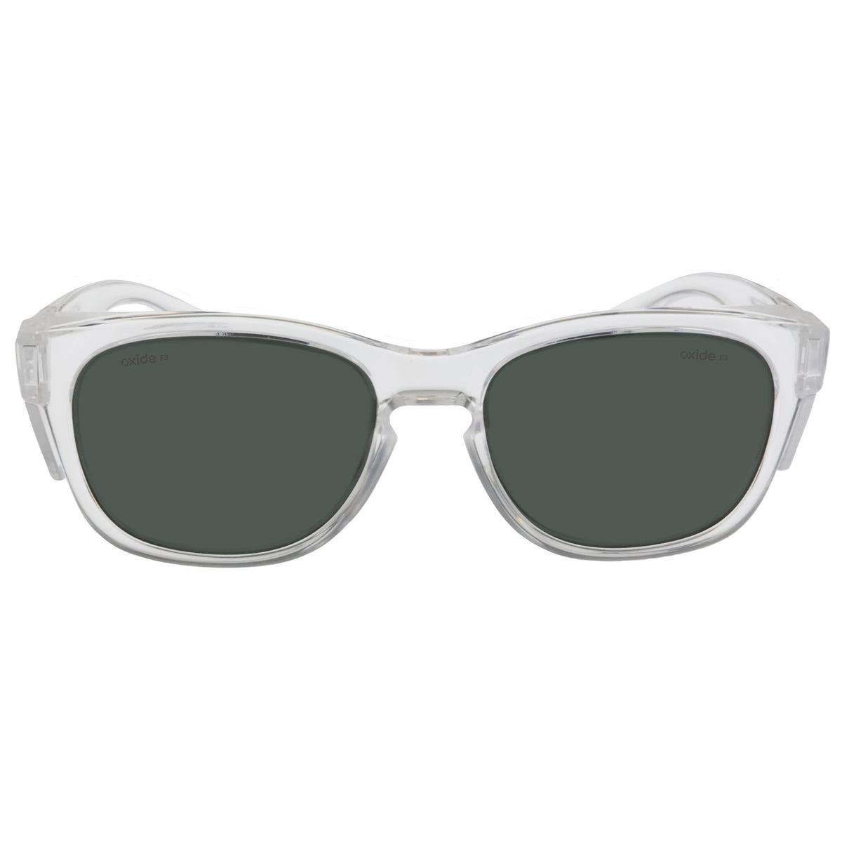 Oxide Storm Clear - Grey - Blue Star Eyewear