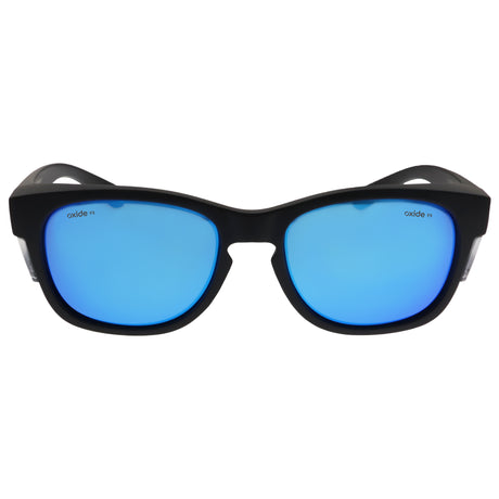 Oxide Storm Matt Black - Blue Mirror - Blue Star Eyewear