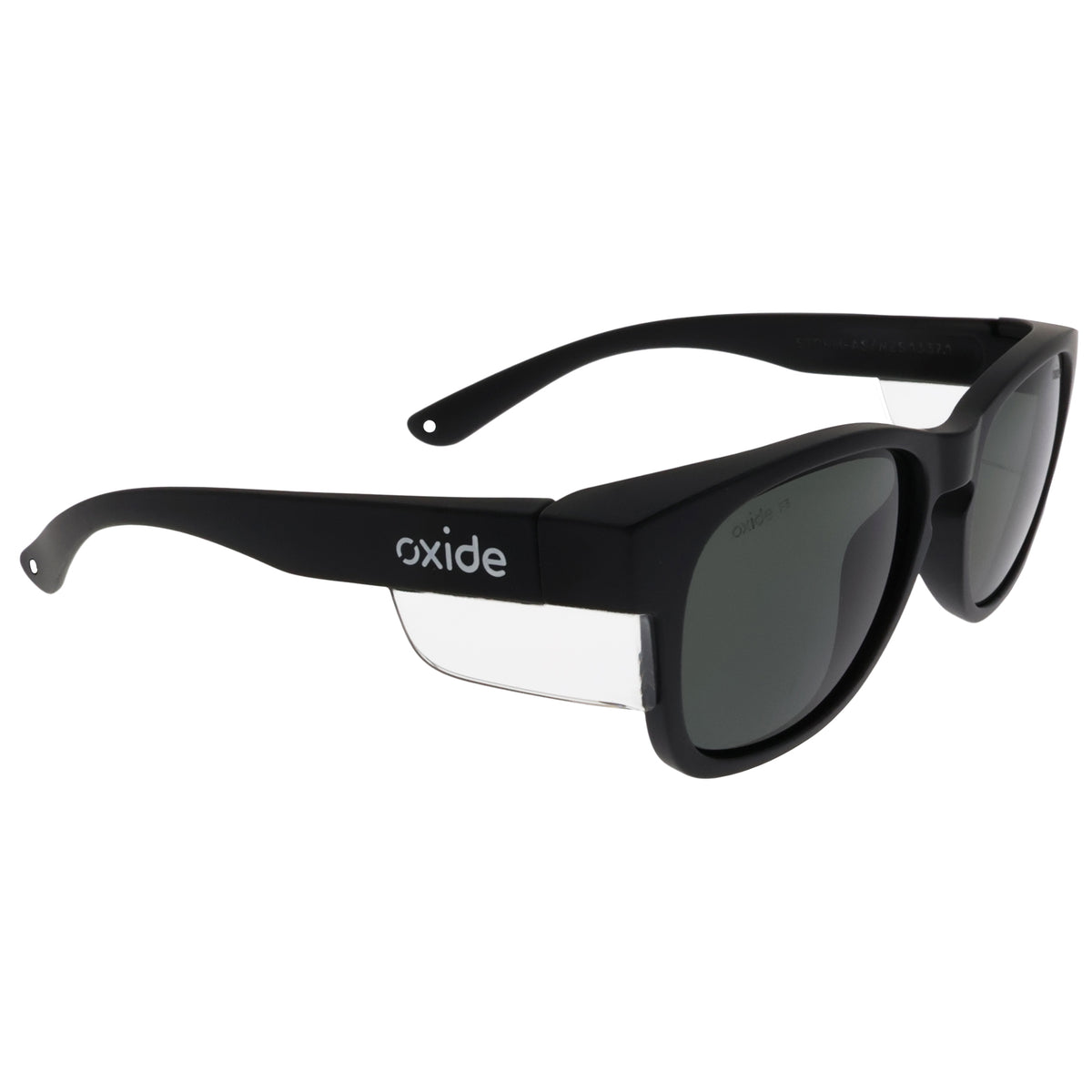 Oxide Storm Matt Black - Grey Mirror - Blue Star Eyewear