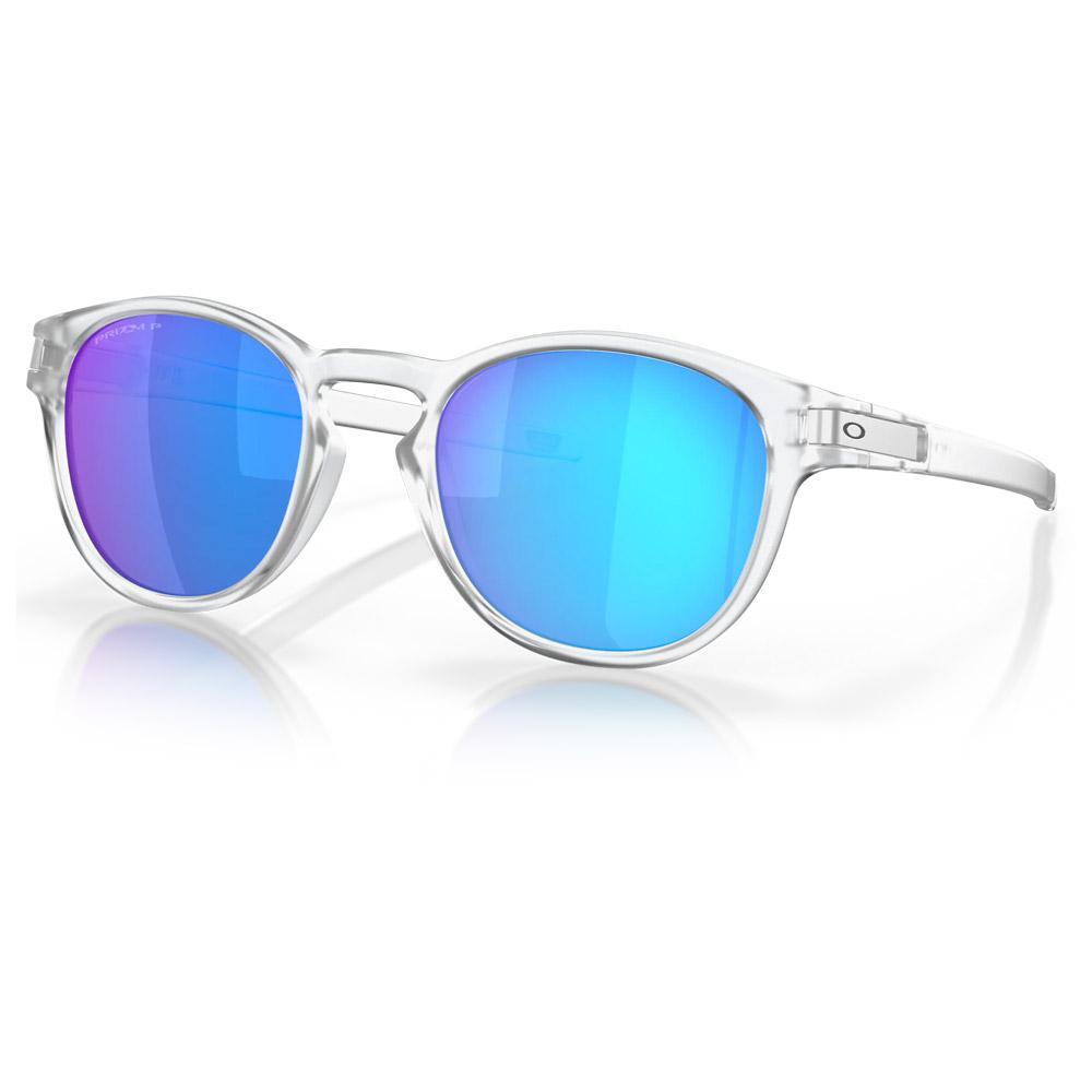 Oakley Latch 0OO926592657653 Matte Clear/ Prizm Sapphire