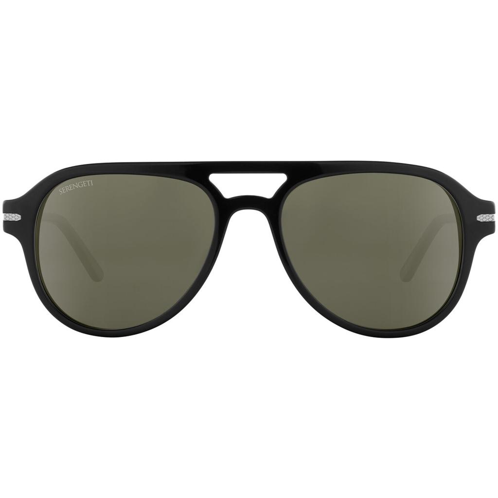 Serengeti Mateo SS765001 Shiny Black/ Mineral Polarized