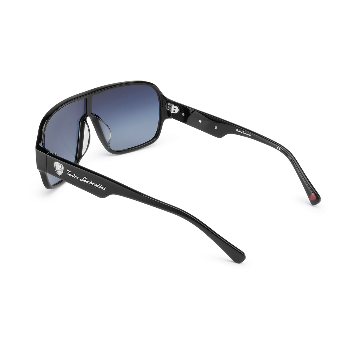 Tonino Lamborghini FULL RIM BLACK ACETATE, SHADED BLUE LEN 9004109