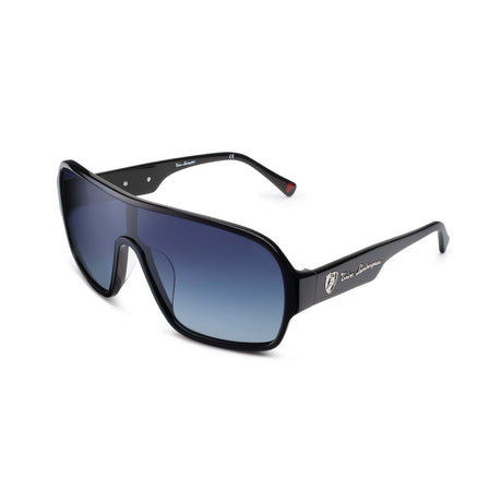 Tonino Lamborghini FULL RIM BLACK ACETATE, SHADED BLUE LEN 9004109