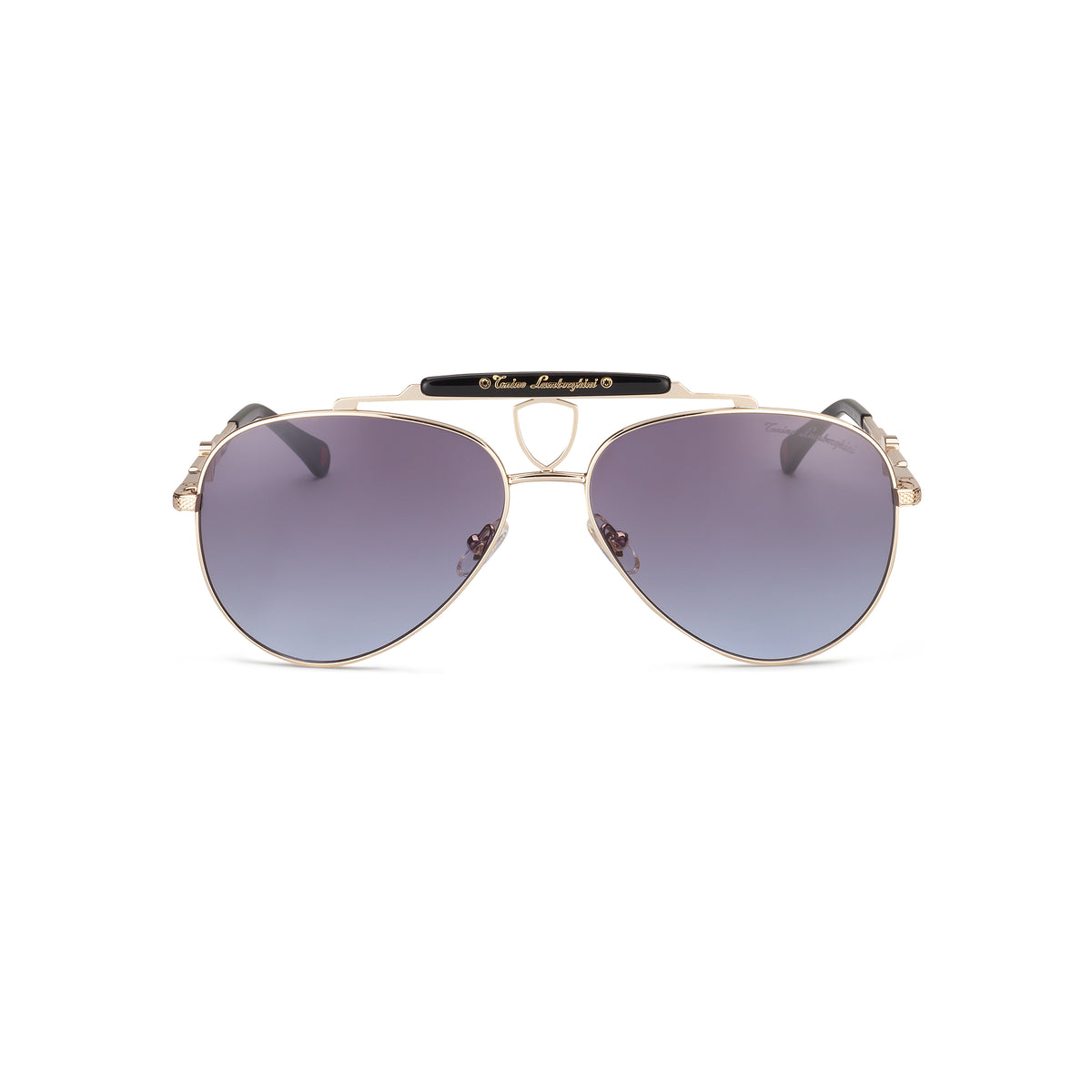 Tonino Lamborghini Gold  Stainless Steel, Gradient Lens