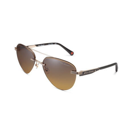Tonino Lamborghini Rimless Gold Stainless Steel Gradient Bl