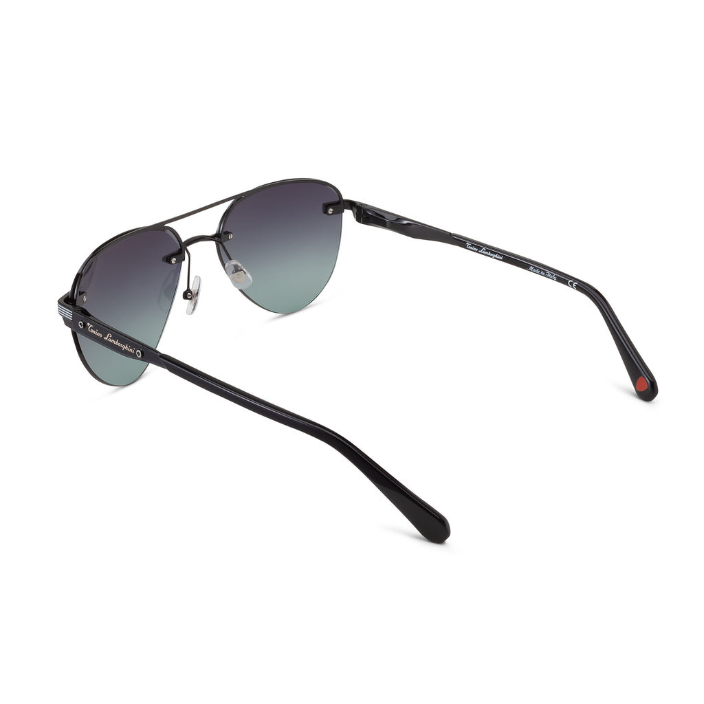 Tonino Lamborghini Rimless Black Stainless Steel Gradient