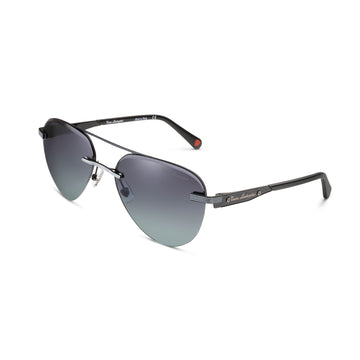 Tonino Lamborghini Rimless Black Stainless Steel Gradient