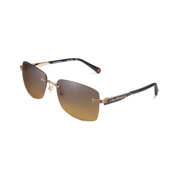 Tonino Lamborghini Rimless Gold Stainless Steel Gradient B