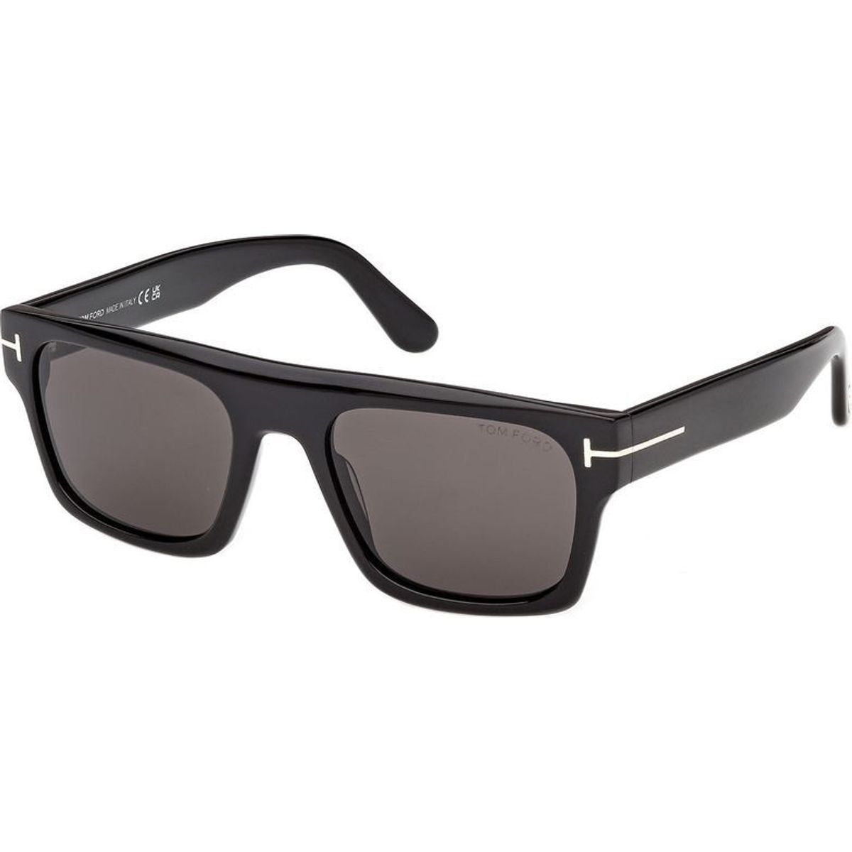 Tom Ford FT13375301A  Shiny Black/ Smoke